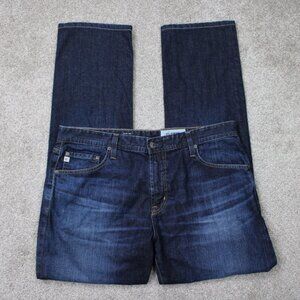 AG Adriano Goldschmied Jeans Mens 38x32 Blue Everett Slim Straight AG-ED Denim